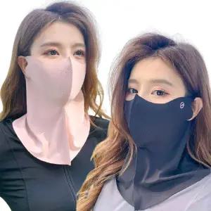 트렌드집착 자외선차단 냉감 안면 쿨링 여름 골프 등산 스포츠 테니스 운동 런닝 페이스 넥 쿨마스크 자외선 마스크