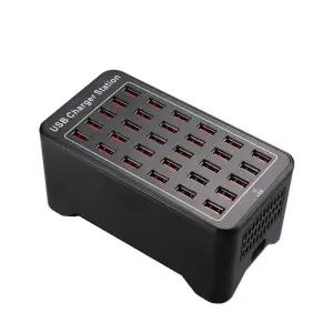 대용량 USB 포트 충전 콘솔 30포트 충전기 멀티 usb포트 분배기