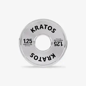 크라토스 파워리프팅 경량 저중량 크롬 원판 1.25kg (2개1세트)