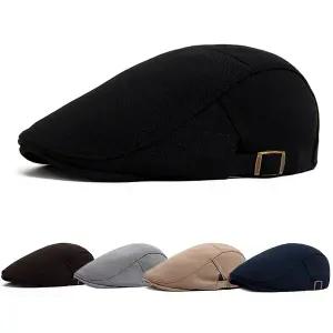 베레모 배레모 베래모 화가 모자 여름 헌팅캡 새 봄 가을 남자 파인애플호환 호환 패턴 패브릭 캐주얼 빈티