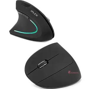 무선마우스 왼손전용 블루투스 버티컬 보호 손목 사무용 노트북 인체공학 터널증후군 왼손잡이def337