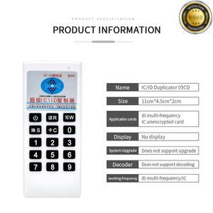 5YOA CDW02 RFID 리더 125Khz 13.56MHZ 주파수 복사기 클로너 IC 카드 작가 액세스 태그 5577