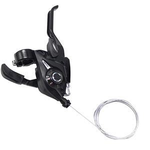 자전거 변속기 브레이크 3단  세트 블랙 시마노 산악 일체형 핑거 다이얼 레버 그립