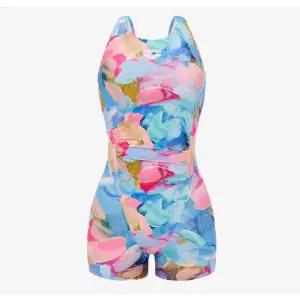 매장정품 ARENA 아레나 여성 일반 아쿠아겸용 캡내장 스프링피오레 2부 반신 U백 실내수영복(A6SL1LS02)BLU