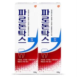 파로돈탁스 쿨링민트 치약 100g 2개