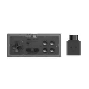 오리지널 NES용 8Bitdo N30 2.4G 무선 게임패드(투명 에디션)