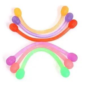 근력밴드 SH88UC61 랜덤 젤리로프 실리콘 스트레칭밴드