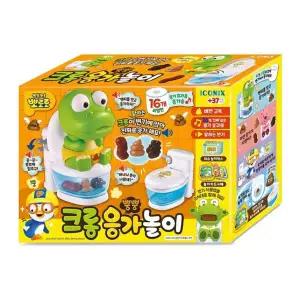 뽀로로 크롱 뿡뿡 응가놀이 완구, 혼합색상, 1개