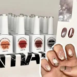 필담네일스토어 필담 에센셜 젤 네일 시럽 폴리쉬 유리알 자석 네일 매니큐어