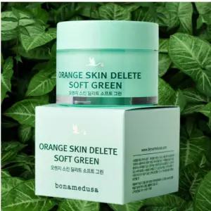 보나메두사프라이머 오렌지 스킨 딜리트 소프트 그린 모공 크림 30g