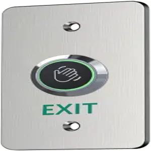 적외선 센서 출구 버튼 IR 무터치 도어 릴리스 304 스테인리스 스틸 IP67 접근 제어 시스템용 LED 표시등이