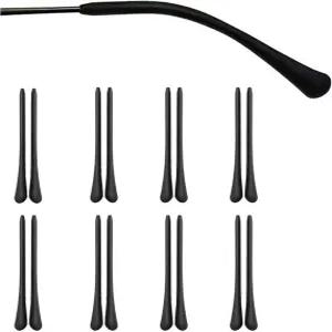 Gdnmpat 안경 끝 팁 이어 양말 조각 미끄럼 방지 실리콘 튜브 홀더 보관함