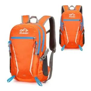 생활방수 PN62YB51 등산용 캠핑 트래킹 주황색 미니 백팩
