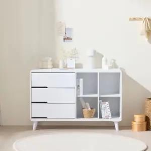 G2140 서랍 선반 콤비 수납장 1200 2colors