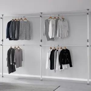 왕자 네오스페이스(점보 일자 4단 조절행거) 2colors