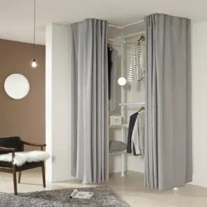 왕자 네오스페이스(노블리안 코너형 드레스룸 3P 밀폐선반형)