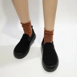 |CCS7ED1|여성용 겨울철 퀼팅 털안감 슬립온 신발 편안한 데일리 슈즈