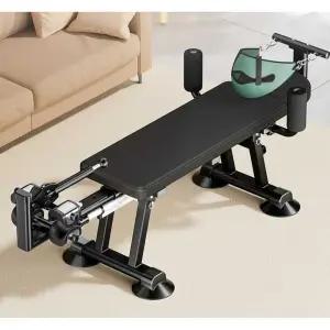 허리견인기 체형 밴드 자세교정기 공기주입 허리 척추