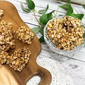 [하라네]카무트 강정 쌀강정 통곡물 땅콩 현미 견과류 간식 과자 280g