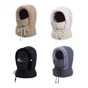 패딩 바라클라바 후드 넥워머 워머