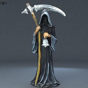 동상 종교적 장식용 조각상 제단 낫을 사신 할로윈 겨울1
