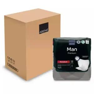 테온셀 아베나 성인용기저귀 남성용 라이트 패드 포뮬러제로(14매/팩) 1박스(16팩) 요실금패드