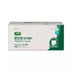 테온셀 디펜드 편안한언더웨어 일반 특대형 64매 16매X4팩 성인용기저귀 / 99냄새억제효과 팬티형 기저귀