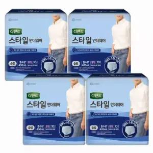 테온셀 디펜드 스타일 언더웨어 남성 슬림 중형 10개입 X 4팩 (총40개)