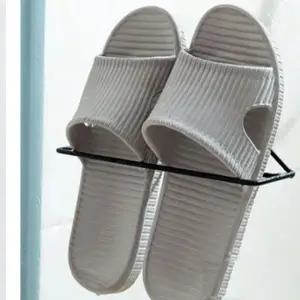 ( )슬리퍼거치대 블랙 슬리퍼정리대 거실실내화거치대 현관슬리퍼거치대 욕실신발걸이 실내슬리퍼거치대