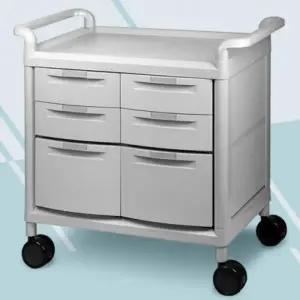(색상 CART-2004E)병원 이동식 특수 다용도 수납 웨건 선반