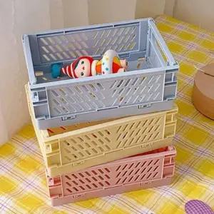 ( )폴딩 수납상자 책상정리선반 데스크수납함