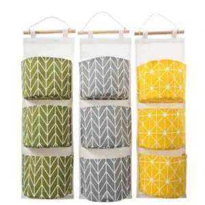 ( )벽걸이 수납함 그레이 수납주머니 속옷정리