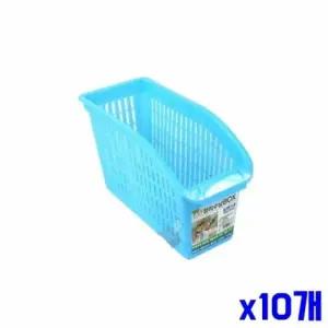 ( )칸막이 플라스틱 수납함 바구니 다용도 수납함 중형 소품