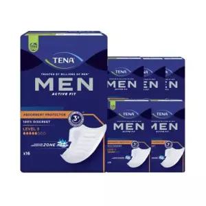 테온셀 테나 맨16매 6팩(레벨3) 남성전용 요실금패드 포맨 성인용기저귀