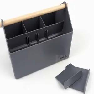 데스크소품 보관통 다용도꽂이 가정용수납 적층식 바스켓 수납함