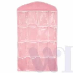 ( )옷걸이형 포켓 보관함 행잉정리함 속옷수납함 속옷수납걸이 정리수납함 양말정리함