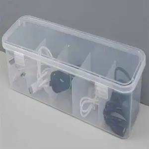 ( )부품보관상자 멀티박스수납함 티백보관함 소품수납 5칸 뚜껑 수납함