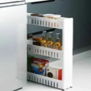 ( )틈새장 냉장고틈새장 냉장고옆수납장 냉장고틈새수납장 이동식 틈새수납장 3단 화이트