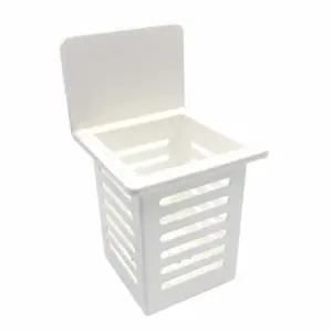 ( )부착식사각 수납 케이스 심플정리통 주방수저통 수저정리 부착식수납함 무타공수납함 부착식수납통 싱크