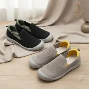 [다잇템] 여성 망사 스웨터 운동화 클래식 운동화