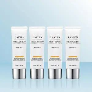 [셀러허브]LAVIEN 퍼펙트 유스 EGF 앰플 선크림 50ml x 4개 / iuy (S47361375)