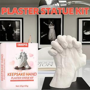 완벽한 커플 DIY 양초 석고 몰드 파우더 모델 세트 클론 선물 기념일 키트 발렌타인데이를 위한 공예