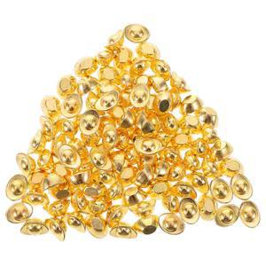 100 금괴 모양의 번영 상징 데스크탑 아연 조각상 미니 부귀 장식 행운을 가져다주는