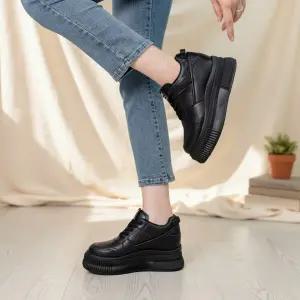 여성 봄 트렌디 통굽 플랫폼 스니커즈