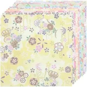 야스토모 종이접기 종이- 파스텔 유젠 패턴 팩 5-7/8인치 시트 10장