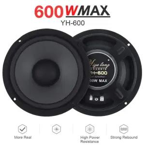 600W 6.5인치/500W 5인치/400W 4인치 차량용 스피커 사운드 시스템 동축 풀레인지 카 스테레오