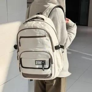 남자 멀티포켓 캐주얼 백팩 학생가방 신학기 책가방
