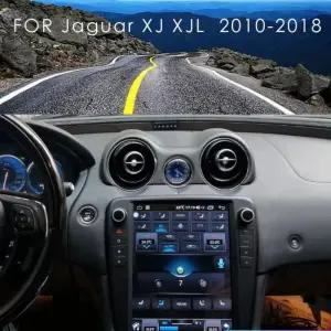 재규어 XJ XJL 2010-2018용 안드로이드 13 자동차 네비게이션 GPS 카 라디오 DVD 멀티미디어 비디오