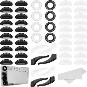 레이밴 웨이퍼 안경 코 패드 템플 그립8 접착 적합합니다 웨이퍼헤드라이너스카이러 이어 메타 슬리브에