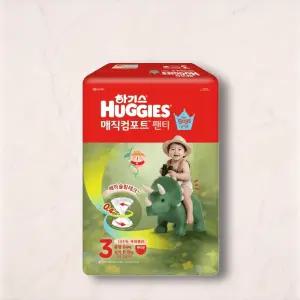 하기스 매직컴포트 팬티형 남아용 3단계 64매 2팩